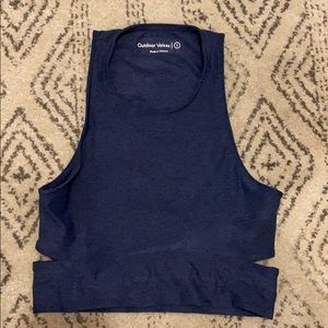 Outdoor Voices Slash Back Crop Top Size Small